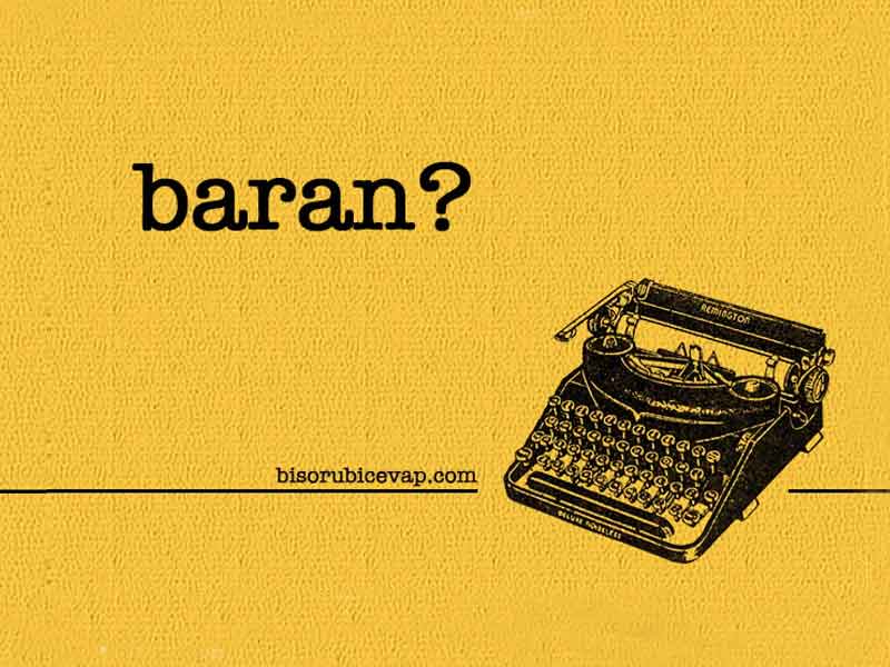 Baran’ın anlamı nedir?