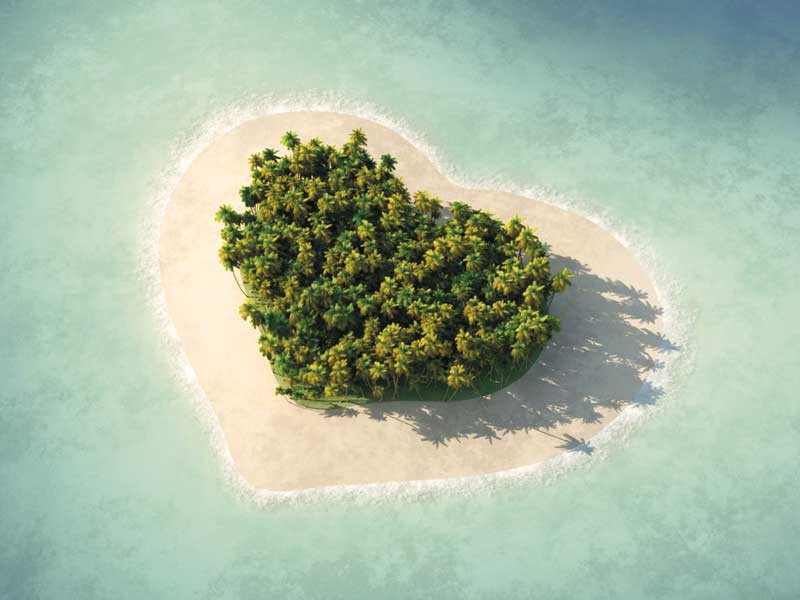 Batmak üzere olan adadaki Aşk hikayesi nasıldır?