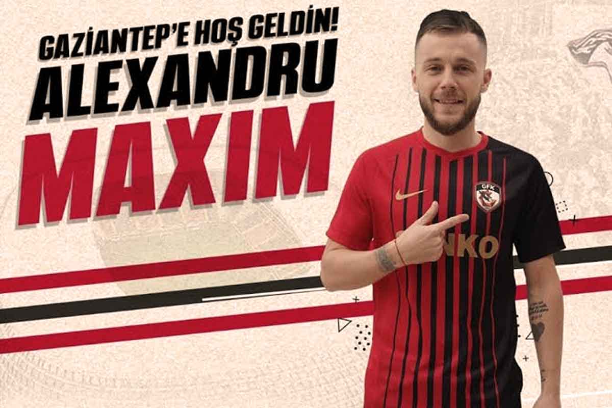Gaziantep FK'nın yeni transferi Alexandru Maxim kimdir?
