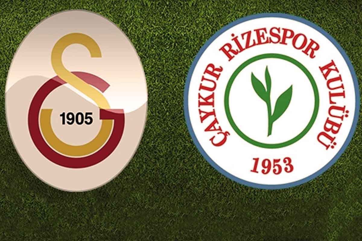 Galatasaray-Çaykur Rize maçı saat kaçta hangi kanalda?